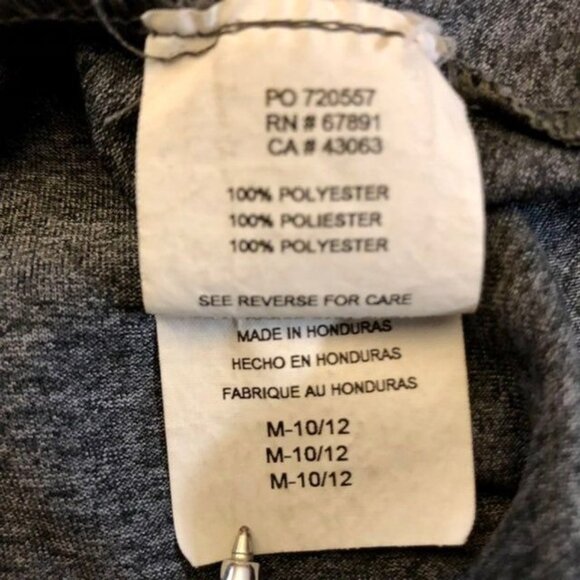 Adidas Climalite Shirt Boys M 10/12 Used - Picture 5 of 7